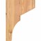 Ekena Millwork Monterey Smooth Corbel, Western Red Cedar, 5 1/2"W x 10"D x 14"H COR06X10X14MON00SWR - alternate 3
